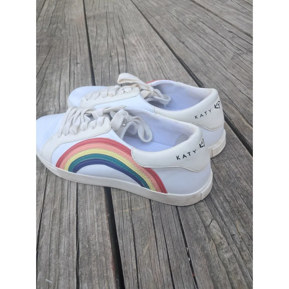 Katy Perry Rainbow Shoes Size 9 M